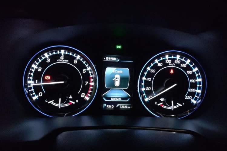 Used CHANGAN CS95 2017 2.0T Two-Wheel Drive Zhituo Edition Instrument Cluster