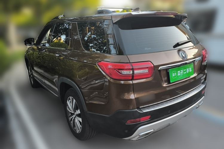 Used CHANGAN CS95 2017 2.0T Two-Wheel Drive Zhitu Edition Rear Left 45 Deg