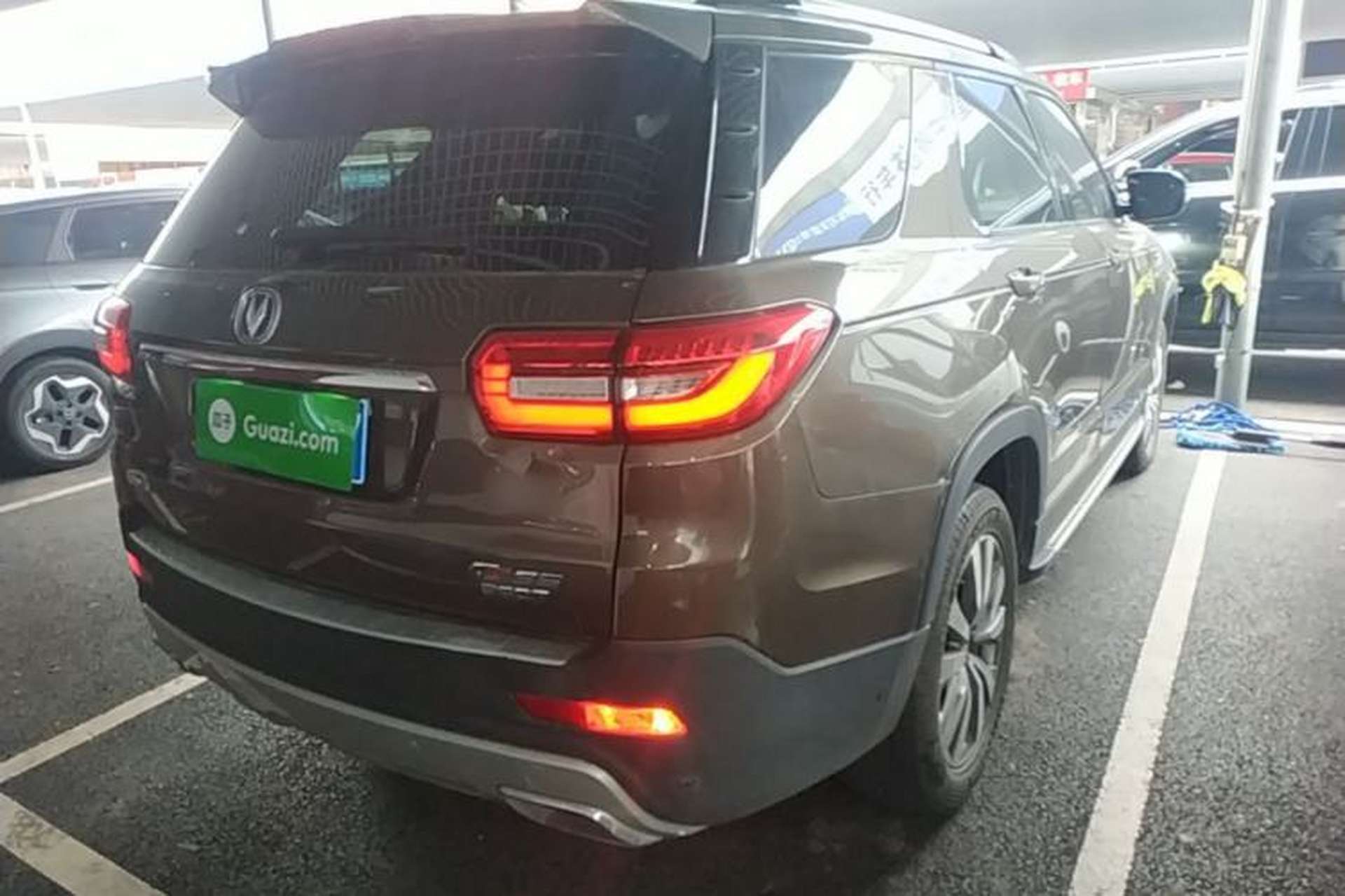 Used CHANGAN CS95 2017 2.0T Four-Wheel Drive ZhiZun Edition Rear Right 45 Deg