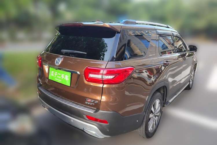 Used CHANGAN CS95 2017 2.0T Four-Wheel Drive ZhiZun Edition Rear Right 45 Deg