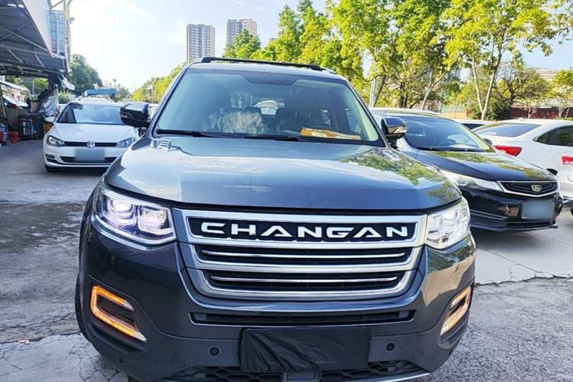 Used CHANGAN CS95 2017 2.0T Two-Wheel Drive Zhiyuan Edition Front