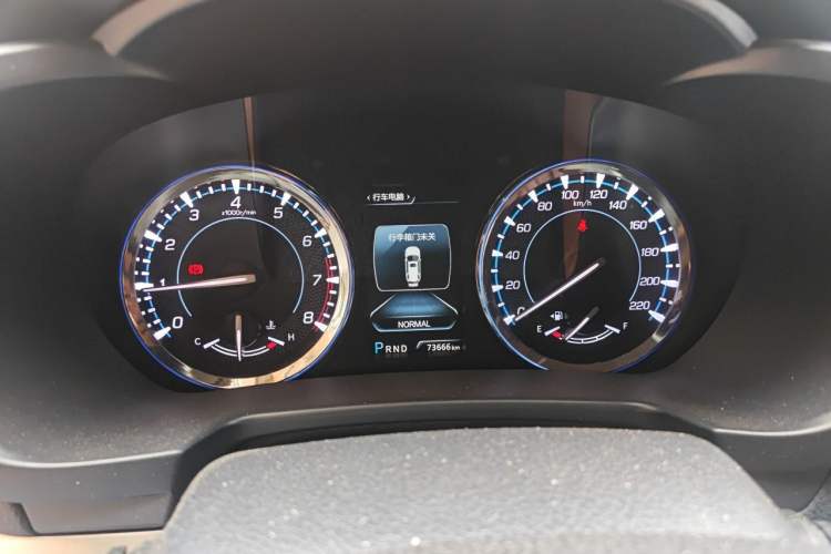 Used CHANGAN CS95 2017 2.0T Two-Wheel Drive Zhitu Edition Instrument Cluster