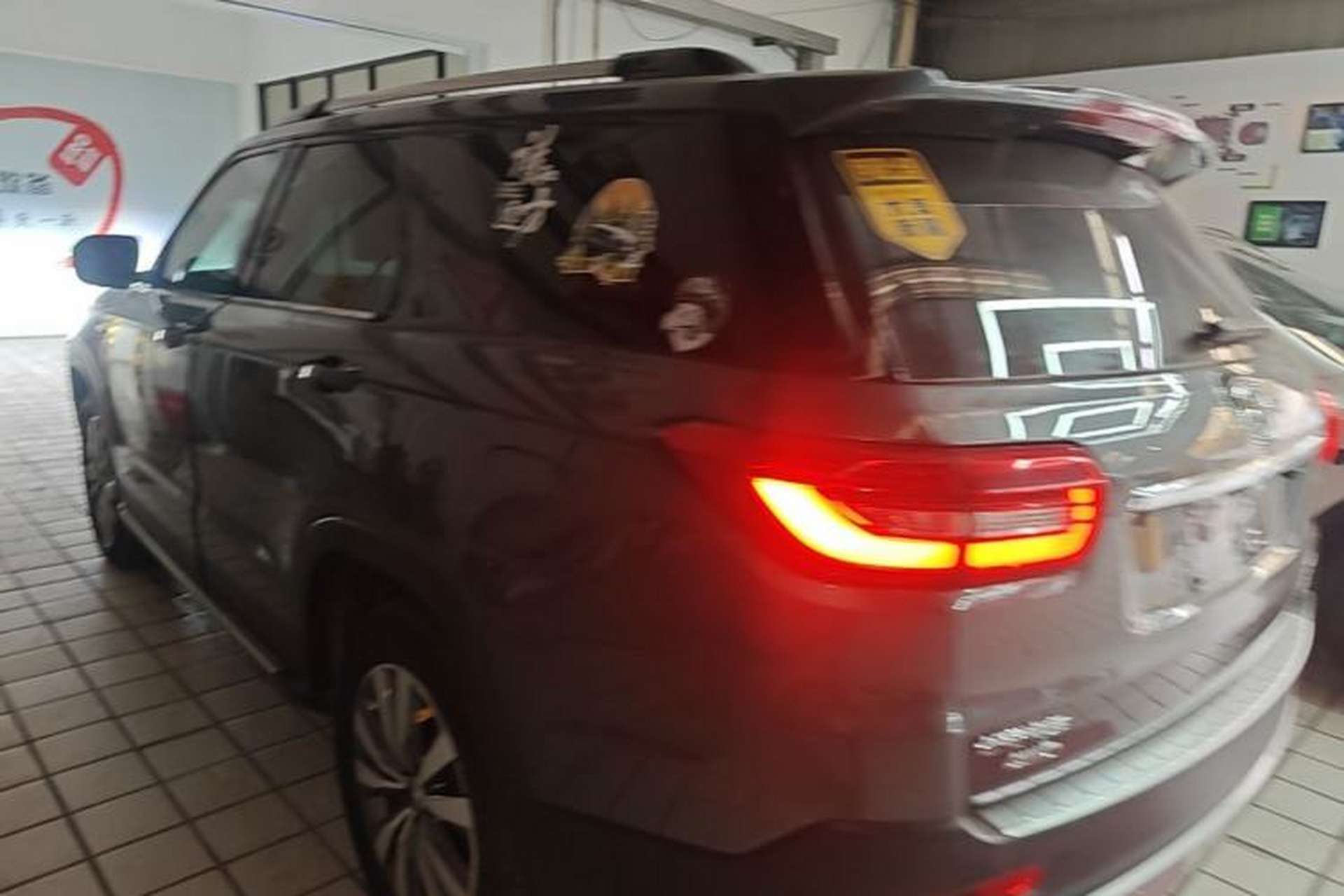 Used CHANGAN CS95 2017 2.0T Four-Wheel Drive ZhiZun Edition Rear Left 45 Deg
