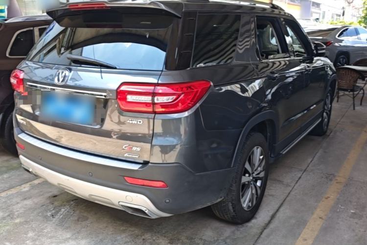 Used CHANGAN CS95 2017 2.0T Four-Wheel Drive SmartDrive Edition Rear Right 45 Deg
