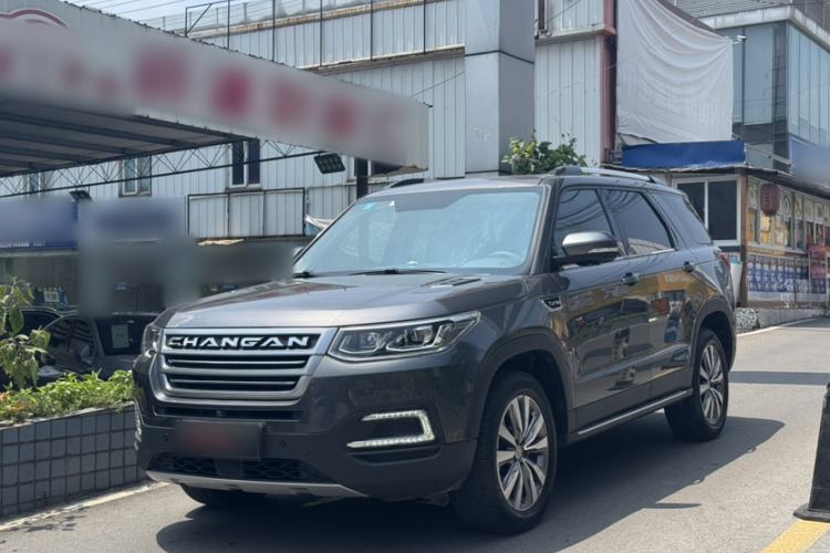 Used CHANGAN CS95 2017 2.0T Four-Wheel Drive SmartDrive Edition Guazi used car, China used car export, Used car for sale, Used CHANGAN cars, Cheapest cars for sale