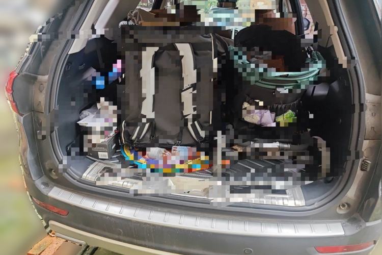 Used CHANGAN CS95 2017 2.0T Two-Wheel Drive Zhitu Edition Trunk