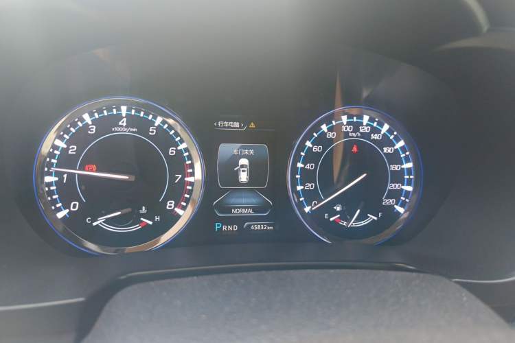 Used CHANGAN CS95 2017 2.0T Two-Wheel Drive Zhitu Edition Instrument Cluster