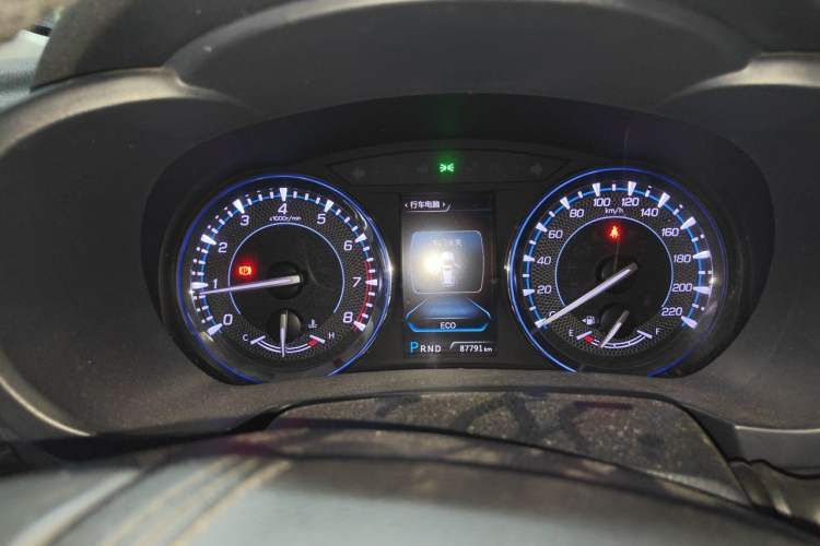 Used CHANGAN CS95 2017 2.0T Four-Wheel Drive SmartDrive Edition Instrument Cluster