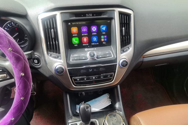 Used CHANGAN CS95 2017 2.0T Two-Wheel Drive Zhiyuan Edition Audio And AC Panel