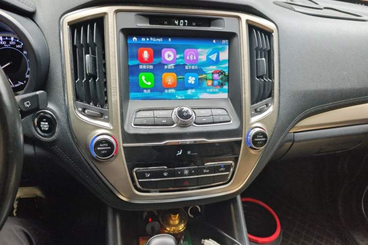 Used CHANGAN CS95 2017 2.0T Four-Wheel Drive SmartDrive Edition Audio And AC Panel