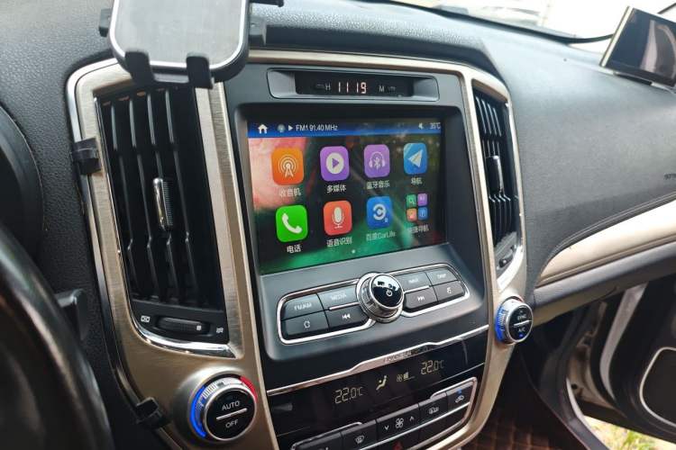 Used CHANGAN CS95 2017 2.0T Two-Wheel Drive Zhiyuan Edition Audio And AC Panel