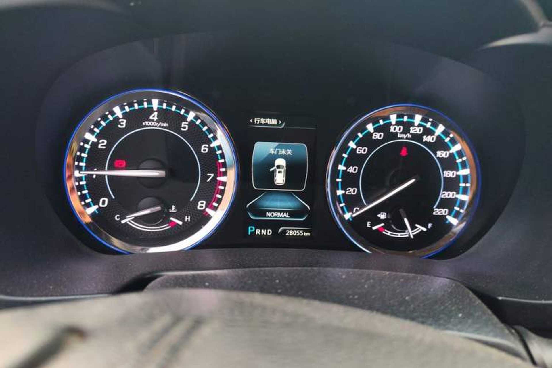 Used CHANGAN CS95 2017 2.0T Two-Wheel Drive Zhitu Edition Instrument Cluster