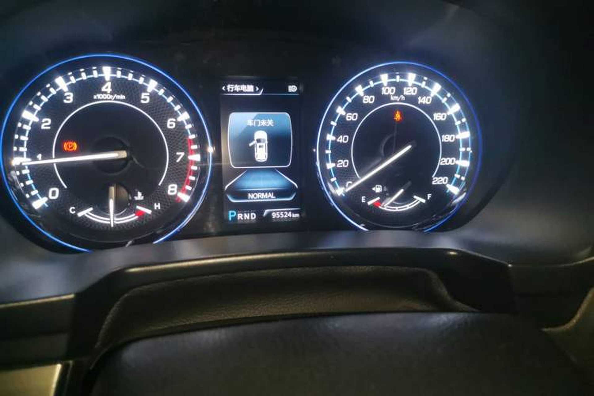 Used CHANGAN CS95 2017 2.0T Four-Wheel Drive ZhiZun Edition Instrument Cluster