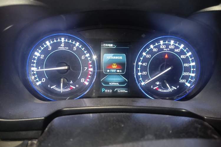 Used CHANGAN CS95 2017 2.0T Two-Wheel Drive Zhitu Edition Instrument Cluster