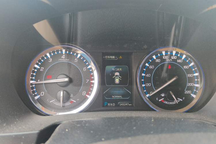 Used CHANGAN CS95 2017 2.0T Two-Wheel Drive Zhitu Edition Instrument Cluster