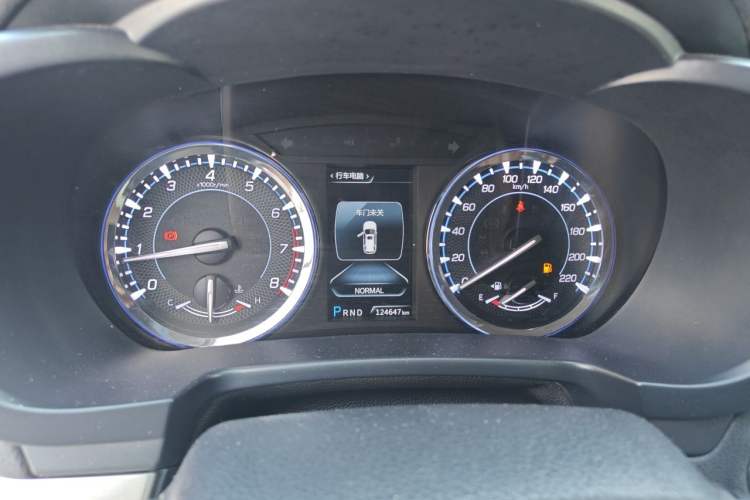Used CHANGAN CS95 2017 2.0T Two-Wheel Drive Zhitu Edition Instrument Cluster