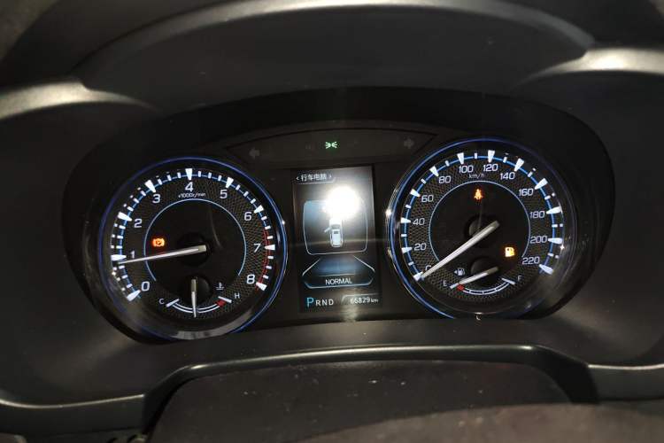 Used CHANGAN CS95 2017 2.0T Two-Wheel Drive Zhitu Edition Instrument Cluster