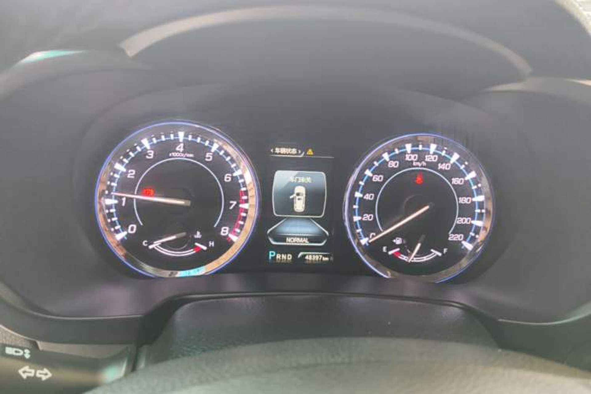 Used CHANGAN CS95 2017 2.0T Two-Wheel Drive Zhitu Edition Instrument Cluster