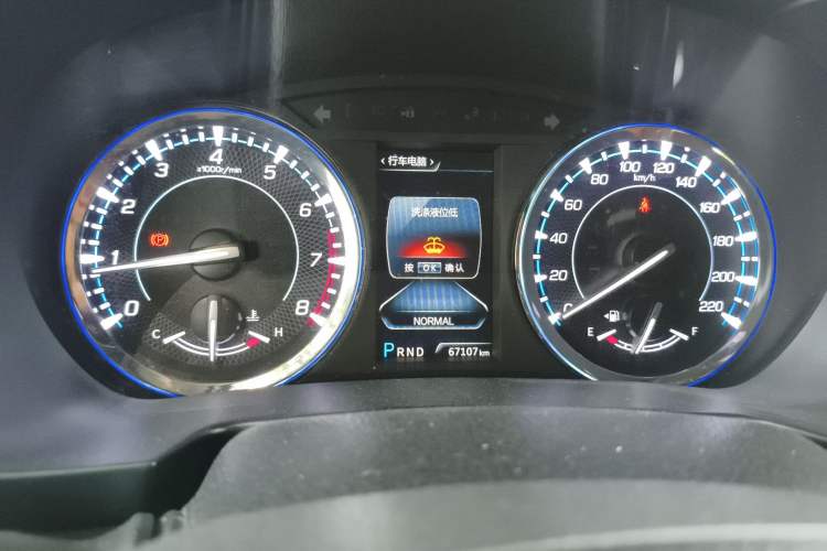 Used CHANGAN CS95 2017 2.0T Two-Wheel Drive Zhituo Edition Instrument Cluster