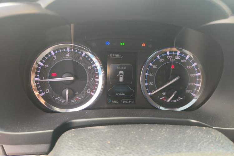 Used CHANGAN CS95 2017 2.0T Two-Wheel Drive Zhitu Edition Instrument Cluster
