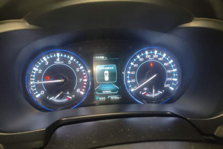Used CHANGAN CS95 2017 2.0T Four-Wheel Drive SmartDrive Edition Instrument Cluster