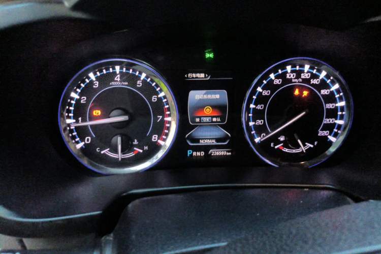 Used CHANGAN CS95 2017 2.0T Four-Wheel Drive SmartDrive Edition Instrument Cluster
