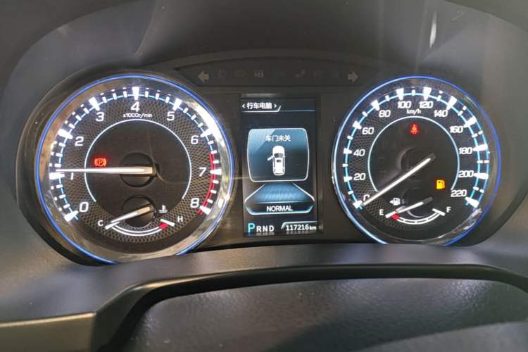 Used CHANGAN CS95 2017 2.0T Two-Wheel Drive Zhitu Edition Instrument Cluster