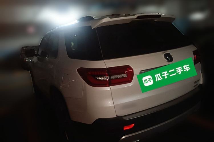 Used CHANGAN CS95 2017 2.0T Two-Wheel Drive Zhitu Edition Rear Left 45 Deg
