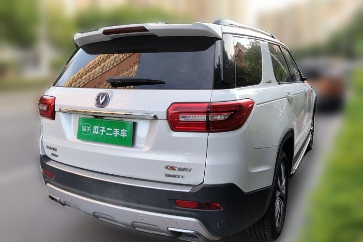 Used CHANGAN CS95 2017 2.0T Four-Wheel Drive ZhiZun Edition Rear Right 45 Deg