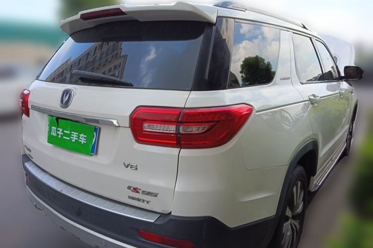 Used CHANGAN CS95 2017 2.0T Four-Wheel Drive ZhiZun Edition Rear Right 45 Deg