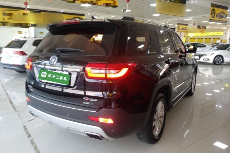 Used CHANGAN CS95 2018 2.0T Four-Wheel Drive Glory Edition Rear Right 45 Deg