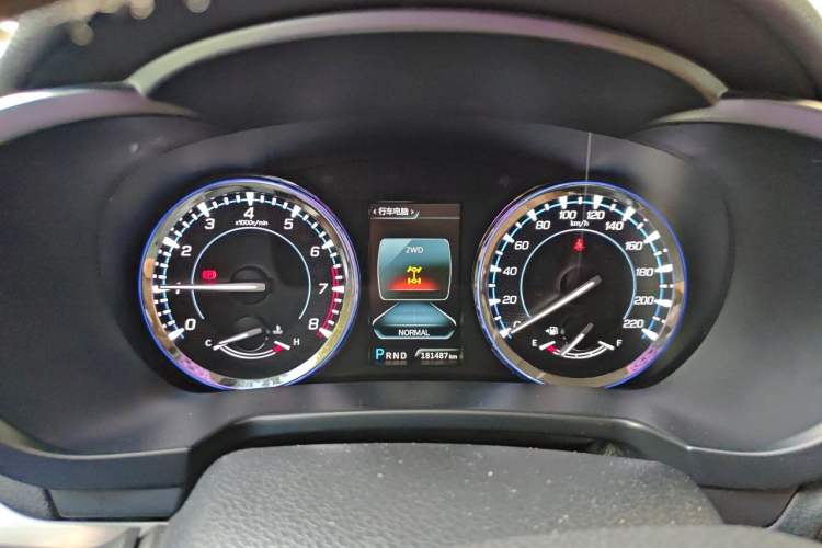 Used CHANGAN CS95 2018 2.0T Four-Wheel Drive Glory Edition Instrument Cluster