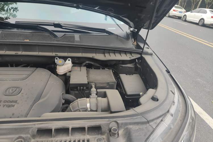 Used CHANGAN CS95 2019 2.0T Two-Wheel-Drive Luxury Version Engine Bay Left