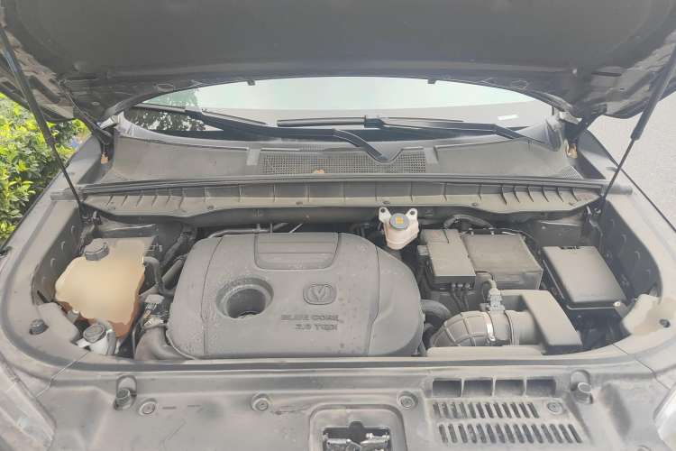 Used CHANGAN CS95 2019 2.0T Two-Wheel-Drive Luxury Version Engine Bay