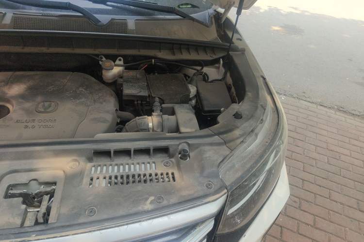 Used CHANGAN CS95 2019 2.0T Four-Wheel Drive Luxury Version Engine Bay Left