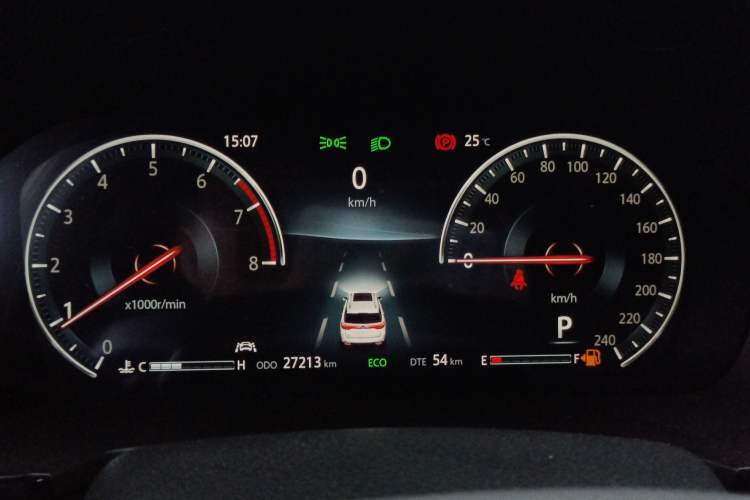 Used CHANGAN CS95 2019 2.0T Two-Wheel-Drive Luxury Version Instrument Cluster