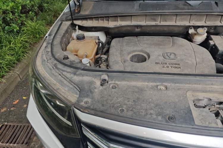 Used CHANGAN CS95 2019 2.0T Two-Wheel-Drive Luxury Version Engine Bay Right