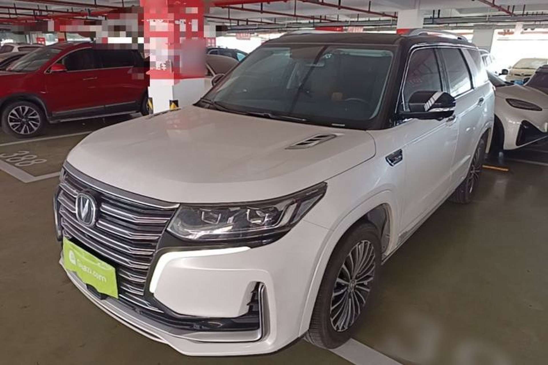 Used CHANGAN CS95 2019 2.0T Two-Wheel-Drive Luxury Version Front Left 45 Deg