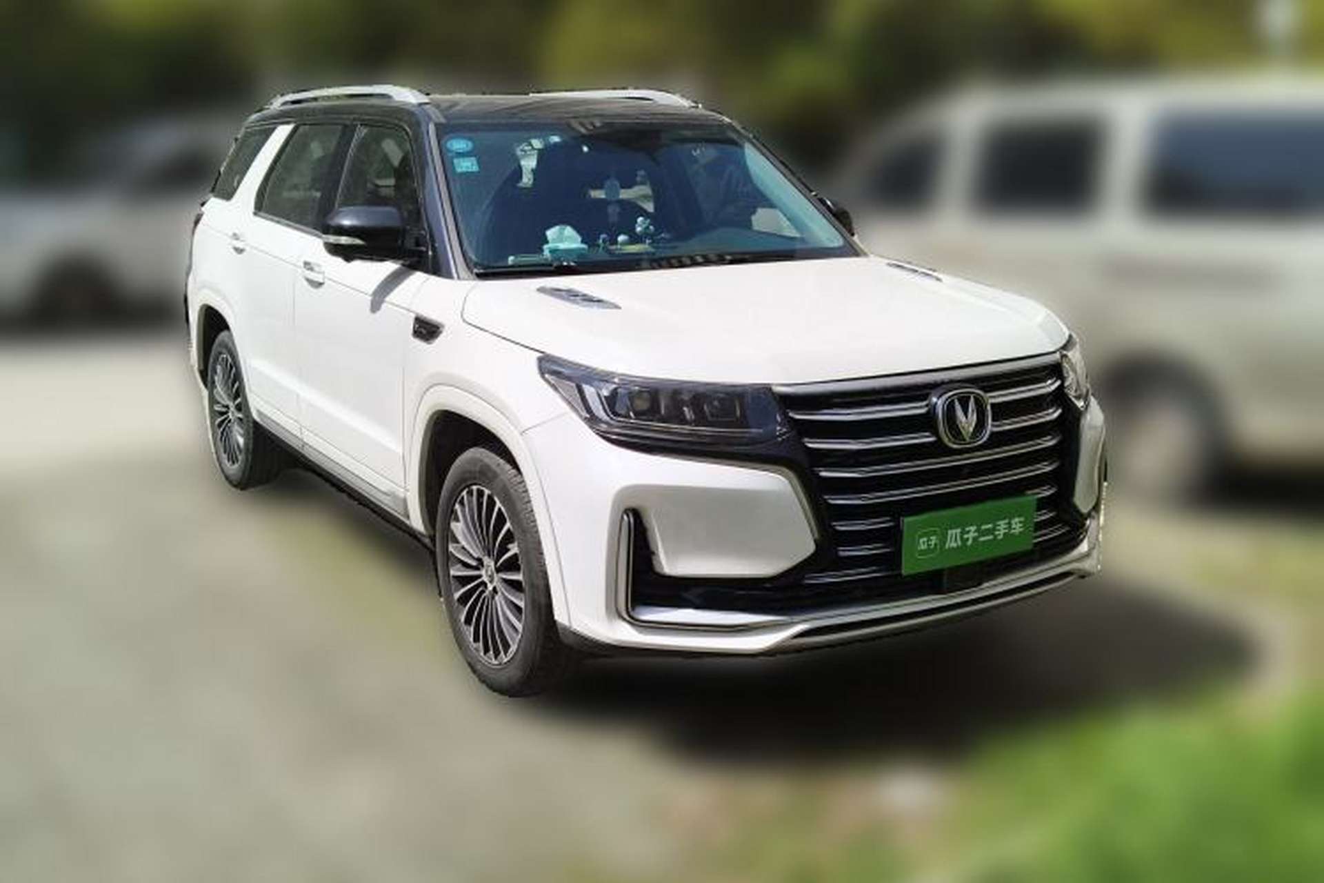 Used CHANGAN CS95 2019 2.0T Two-Wheel-Drive Luxury Version Front Right 45 Deg