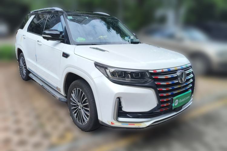 Used CHANGAN CS95 2019 2.0T Two-Wheel-Drive Luxury Version Front Right 45 Deg
