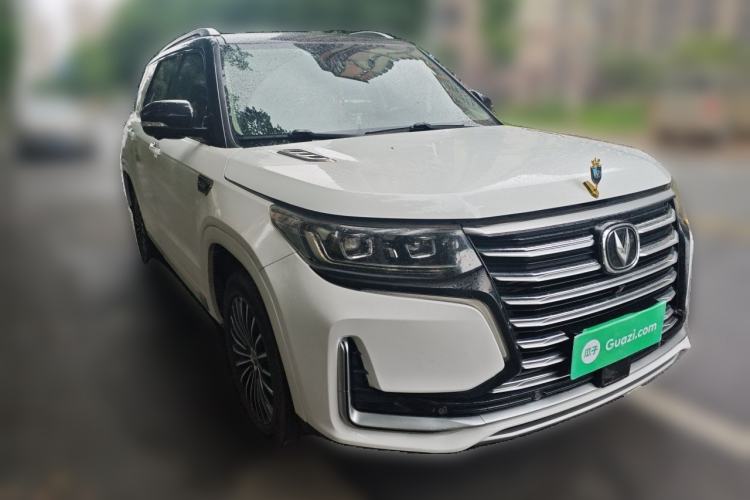 Used CHANGAN CS95 2019 2.0T Two-Wheel-Drive Luxury Version Front Right 45 Deg
