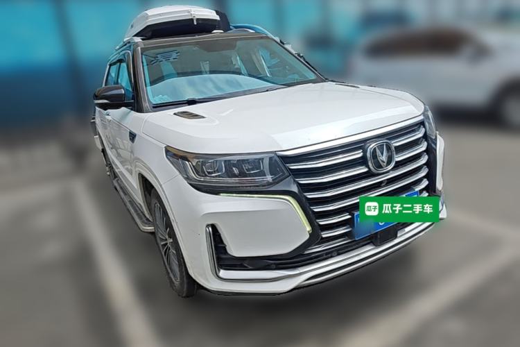 Used CHANGAN CS95 2019 2.0T Two-Wheel-Drive Luxury Version Front Right 45 Deg