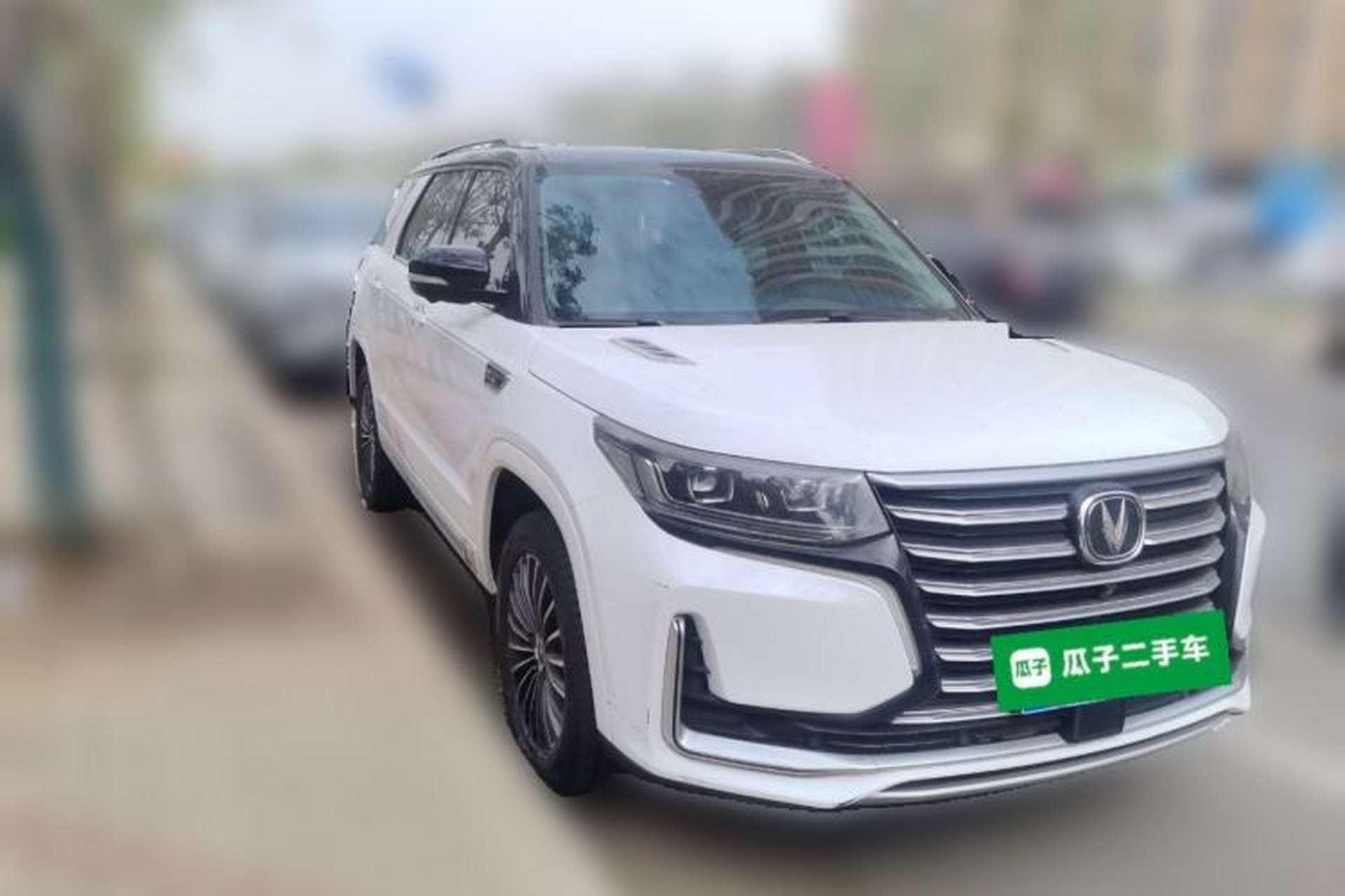 Used CHANGAN CS95 2019 2.0T Two-Wheel-Drive Luxury Version Front Right 45 Deg