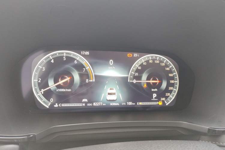 Used CHANGAN CS95 2019 2.0T Four-Wheel Drive Luxury Version Instrument Cluster