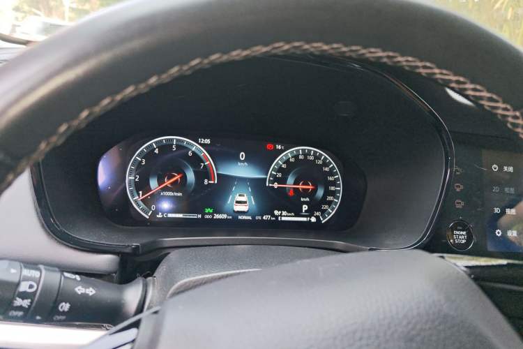 Used CHANGAN CS95 2019 2.0T Four-Wheel Drive Prestige Version Instrument Cluster