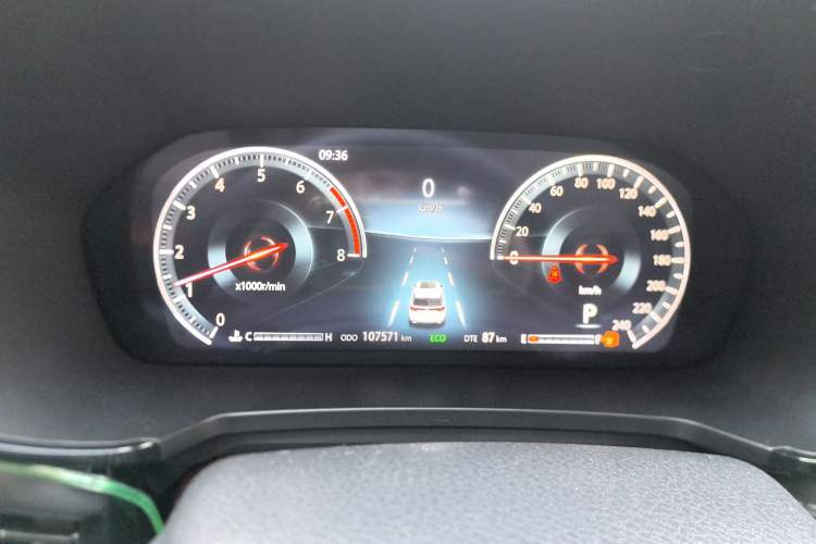 Used CHANGAN CS95 2019 2.0T Two-Wheel-Drive Luxury Version Instrument Cluster