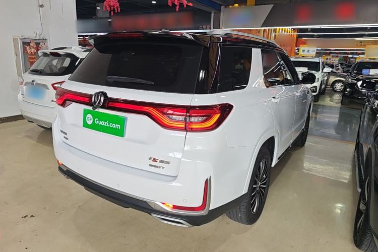 Used CHANGAN CS95 2019 2.0T Four-Wheel Drive Luxury Version Rear Right 45 Deg