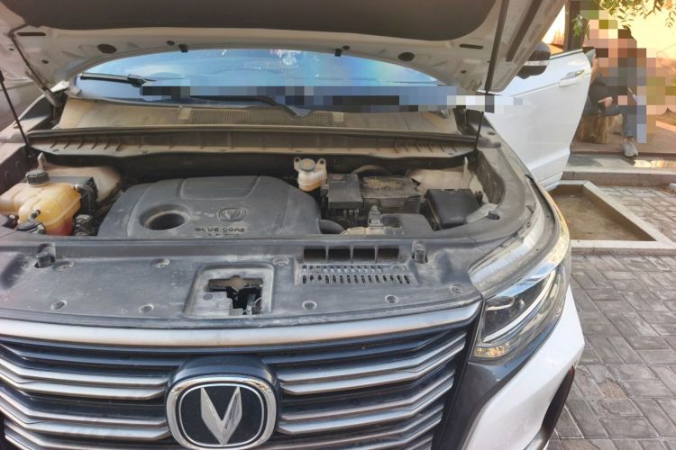 Used CHANGAN CS95 2021 2.0T Two-Wheel Drive Luxury Version Engine Bay Left