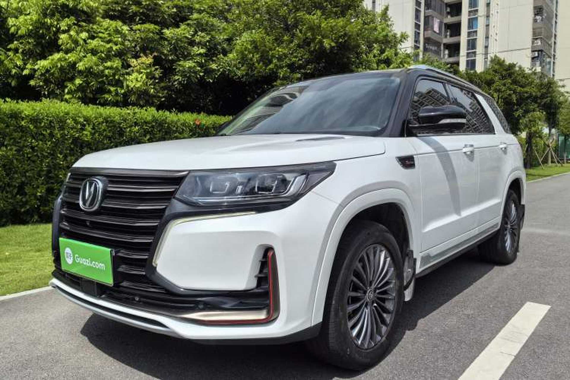 Used CHANGAN CS95 2021 2.0T Two-Wheel Drive Luxury Version Front Left 45 Deg