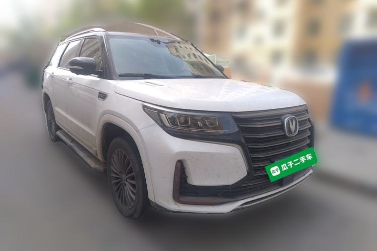 Used CHANGAN CS95 2021 2.0T Four-Wheel Drive Luxury Version Front Right 45 Deg